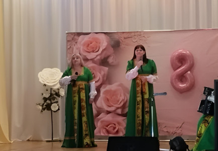 Праздничный концерт «Женщина. Весна. Любовь»